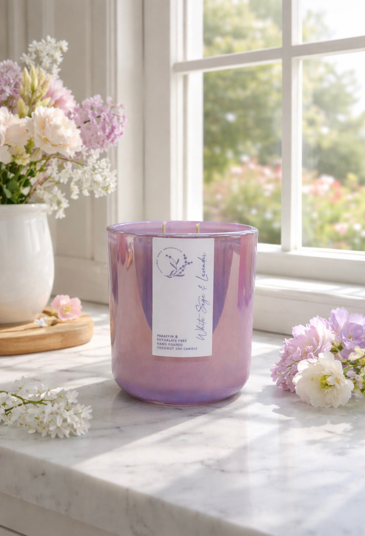 White Sage & Lavender 15 oz