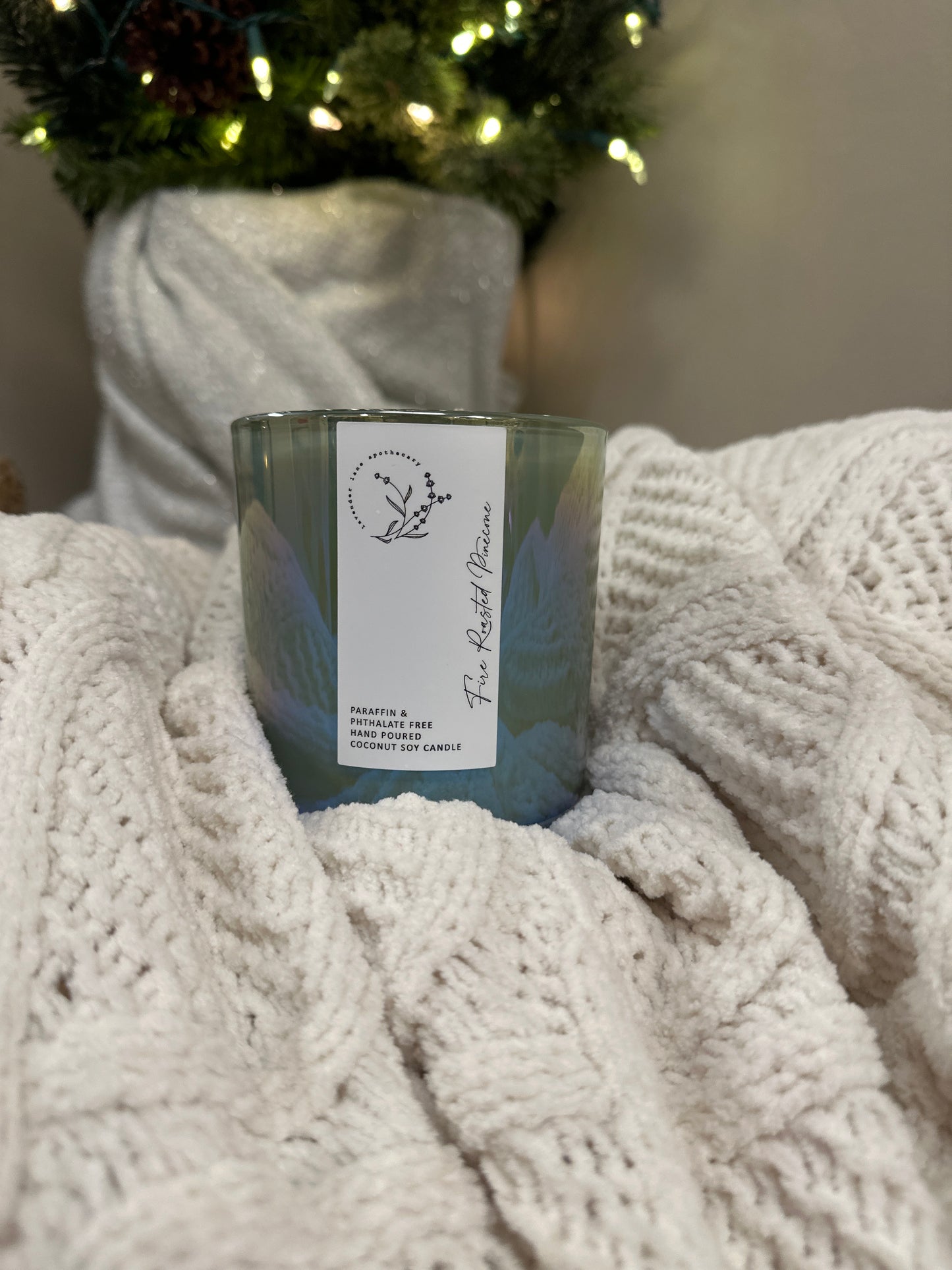 Fire roasted pinecone