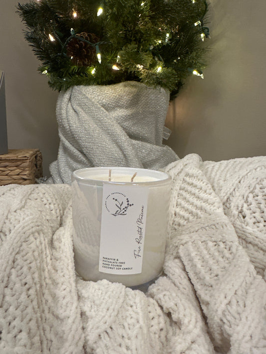 Fire roasted pinecone