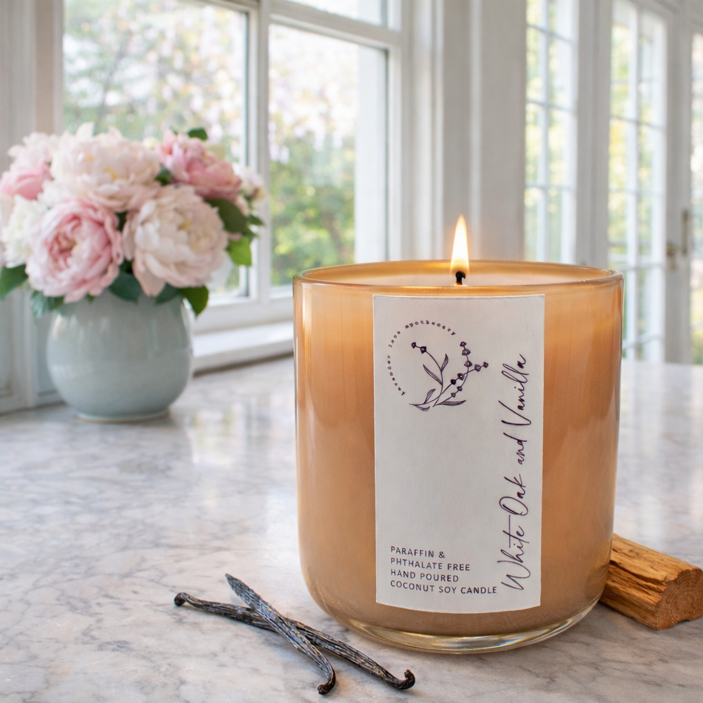11 oz Apricot vessel (various scents)