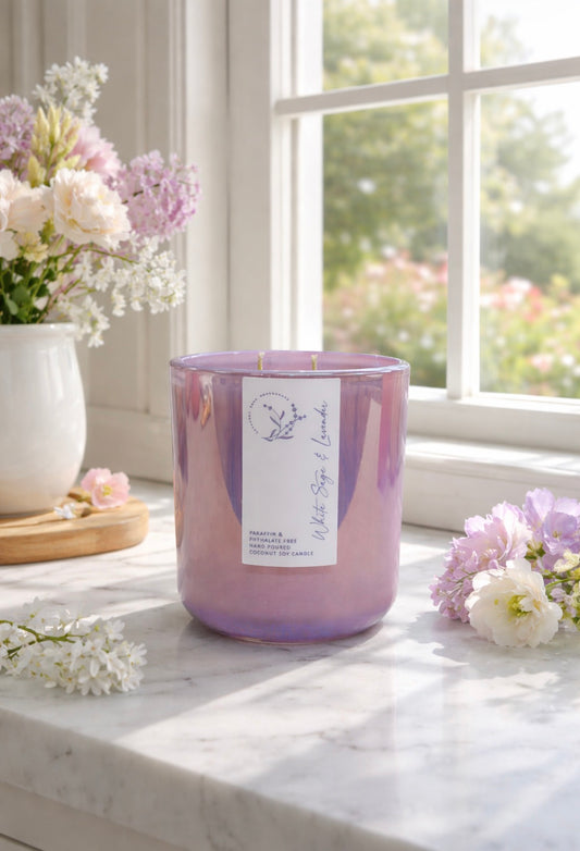 White Sage & Lavender 15 oz